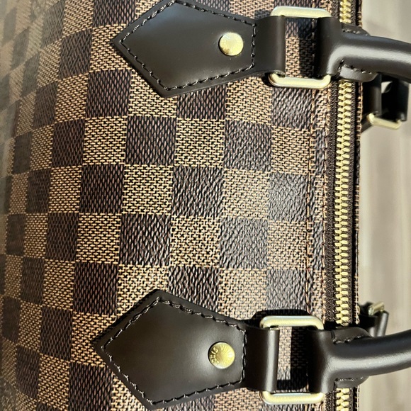 Like New Authentic Louis Vuitton Speedy 25B Damier Ebene - Picture 16 of 17